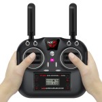 NEW Hotrc HT-8A Transmitter 2.4G 8CH RC FHSS & 8CH Receiver With Box for FPV Toy Rc Airplane for RC FPV Racing Freestyle DIY